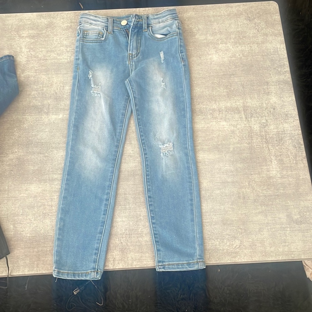 Light blue jeans